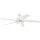 Bendan 132 cm Deckenventilator weiß mit Licht LED inkl. Fernbedienung