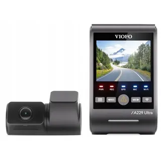 Viofo A229 Ultra 2ch 4k Front & 4k Rear Dashcam - Black