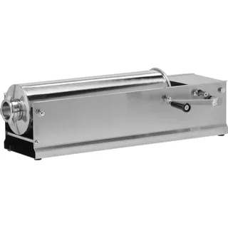 Gastro Wurstfüllmaschine, Wurstfüller 7 Liter - Silber