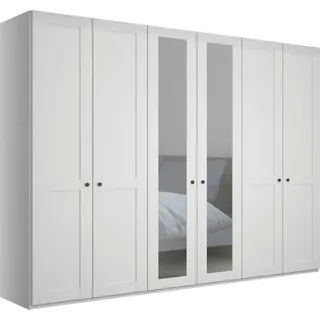 Wiemann Drehtürenschrank Göteborg 295,2 x 216 x 58 cm Weiß