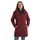 Damen Funktionsparka/Parka mit abzippbarer Kapuze KOW 165 WMN PRK, weinrot, 46, 37726-000
