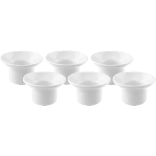 Villeroy & Boch "Eierbecher Royal ø 7 cm 6er Set weiß", weiß,