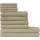 Kristall Handtuchset 10-tlg. beige