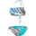 Arena Women s Arena Water Prints Bikini Bandeau Two Piece Swimsuit 1er Pack