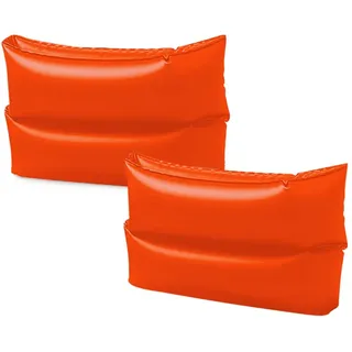 Intex 59642EU - Breite aufblasbare Schwimmflügel Orange, Vinyl, Orange, 25x17 cm