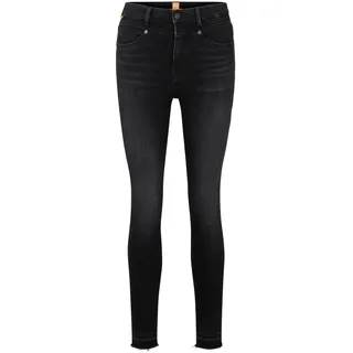 BOSS Damen Kitt Hr Bc Jeans_Trousers, Black2, 28W / 32L EU