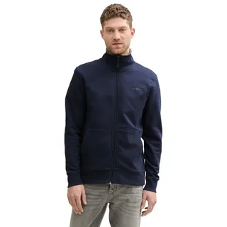 Tom Tailor Printed Stand-up Jacke Sky Captain Blue 2XL