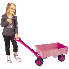 Wader 10958 - Handwagen mit Lenkung für Mädchen