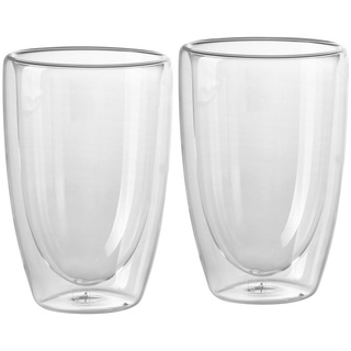 LEONARDO Kaffeebecher Duo 2tlg. Glas Transparent Klar L (Large)