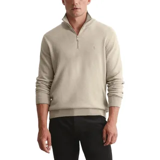 Marc O'Polo Herren Strickpullover mit Stehkragen Regular Fit, Grau (Dapple Gray), S
