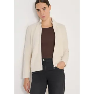 Cecil Strickjacke mit Taschen, light greige