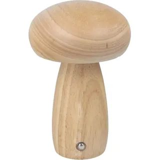 GRZYBEK Art Deco Nachttischlampe Licht Holz MTWTHN