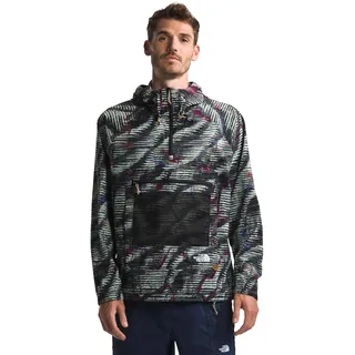 The North Face Class V Pathfinder Kapuzenpullover TNF Black Beta Flash Print L