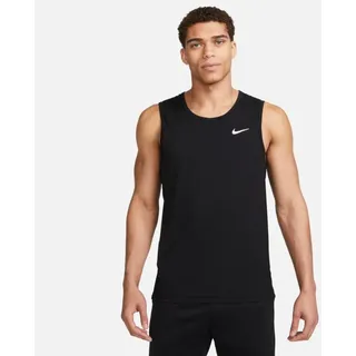 Nike Herren Tanktop Dri-FIT Hyverse Fitness Tank DV9841-010 XXL - Black/White - XXL