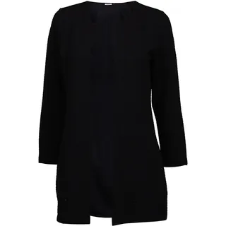 ONLY Damen ONLLECO 7/8 Long Cardigan JRS NOOS 15112273, Black, S