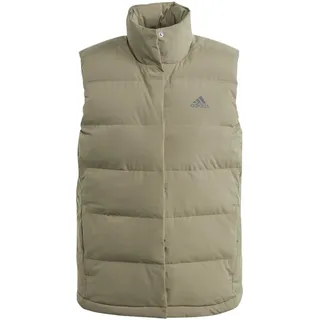 adidas Daunenweste Helionic (100% rec. Polyester) olivegrün Damen
