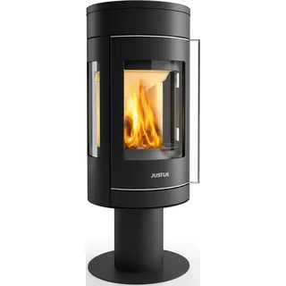 Justus Meva Kaminofen Stahl Schwarz