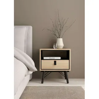 Home Affaire Nachtschrank RY 53,3 x 40,1 x 59,6 cm Braun