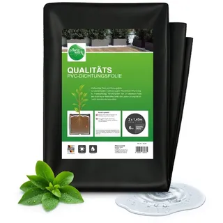 Pflanzwerk® Pflanzkübel UNIVERSAL Premium PVC Dichtungsfolie + Teichfolie 200x145cm 0.6mm Abdichtungsfolie *Frostbeständig* *Qualitätsware*