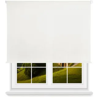 Wellhome Polyester Lichtdurchlässiger Rollo 140 X 180 Cm - White - One Size