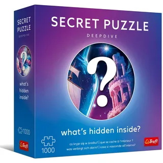 Trefl Puzzle 1000 Premium Plus, | Secret Puzzle: Deepdive, - Trefl 12103