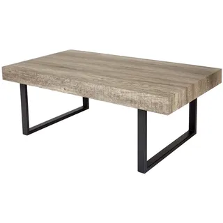 MCW Couchtisch rechteck Wildeiche Dekor , Holz , 110x40x60 cm , Wohnzimmer, Wohnzimmertische, Couchtische