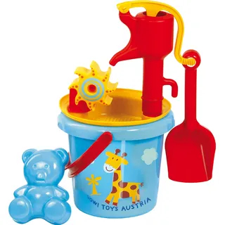 GOWI 558-37 Sand Set Pumpe, 5teilig, Sandkästen und Sandspielzeug