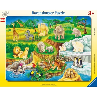 Ravensburger Rahmenpuzzle Zoobesuch (06052)