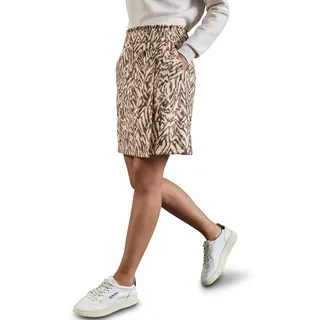 STREET ONE Damen A361645 Paperbag Velours-Rock, Honey Sand, 40W EU