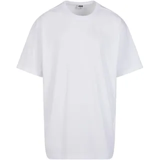 Urban Classics Herren Heavy Oversized Tee – Weites T-Shirt im Oversize Fit aus Baumwolle, schweres Jersey Shirt für Streetwear, Freizeit & entspannte Outfits,Weiß,XXL Große Größen