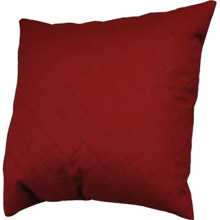 Angerer Freizeitmöbel GmbH Sofakissen groß Joy - Zierkissen mit Reißverschluss - Dekokissen Made in Germany (Rot)