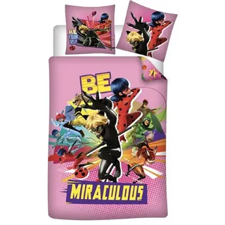 Miraculous Ladybug Miraculous 140 x 200 cm rosa,
