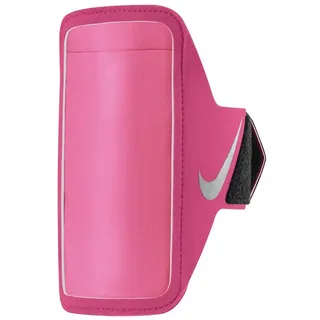 Nike Accessories Lean Plus Armband - Pink / Black / Silver - One Size