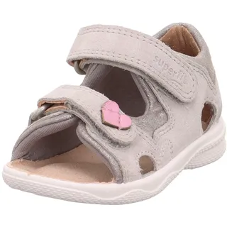 Jungen Mädchen Polly Sandale, Hellgrau/Rosa 2500, 18 EU