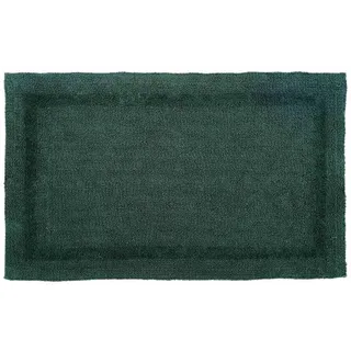 Homescapes Badematte 70/120 cm, 100% Baumwolle, wendbar , Textil , Uni , Rechteckig , 70x120 cm , Oeko-Tex® Standard 100 , Heimtextilien, Badtextilien, Badematten