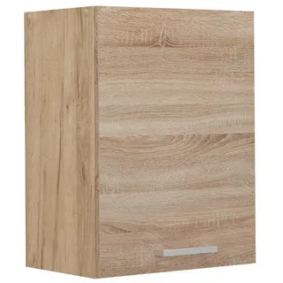 Vicco Hängeschrank R-Line Sonoma 45 cm , Sonoma Eiche , Holzwerkstoff , 2 Fächer , Rechteckig , 45x60x31 cm , Küchen, Küchenmöbel, Küchenschränke, Küchenoberschränke