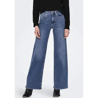 Only ONLMADISON BLUSH HW WIDE Leg Jeans 'Madison' - Blau - W25/L26