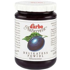 Darbo Naturrein Powidl / Pflaumenmus mit Fruchtstücken 450g