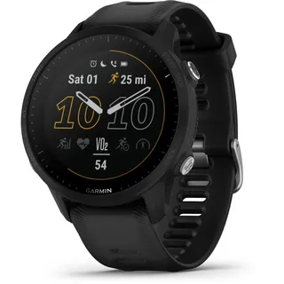 Garmin Forerunner 955 Schwarz, 1.3 Zoll, GPS-Uhr, wasserdicht, 32 GB Speicher, Afrika Karte, für Laufen/Joggen