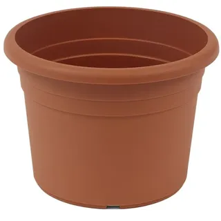 greemotion Blumentopf Fiona Terrakotta 61 l [ca. Ø 60 cm x H: 42,5 cm] - Pflanzentopf aus UV-beständigem Kunststoff - Pflanzkübel mit Bodenlöchern - Blumenkübel frostsicher & wetterfest