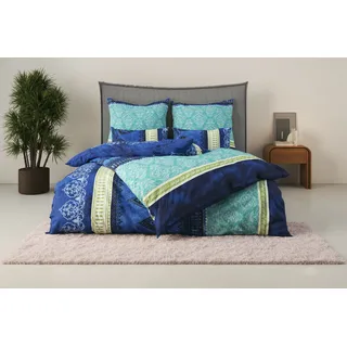 OTTO home Sonnenham Paisley Blau 155 x 220 cm + 2 x 80 x 80 cm