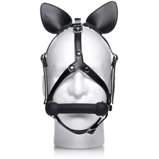 Dark Horse Pony Head Harness with Silicone Bit