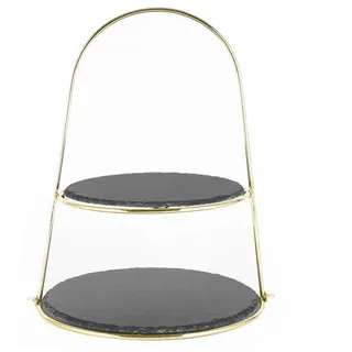 Echtwerk Cupcake-Ständer , Stein , rund , 29 cm , Geschirr, Tischkultur & Serviergeschirr, Etageren