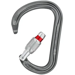 Petzl William Karabinerhaken Grau