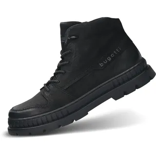 bugatti Herren-331-AC734-3500-1000-45-Stiefel,schwarz,45