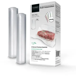 CASO Design Caso Folienrolle Lebensmittelverpackung, Transparent