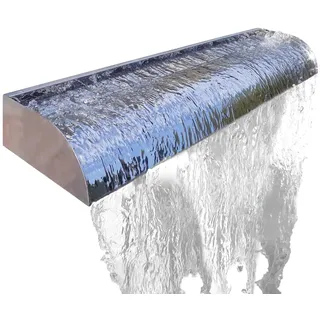 Köhko Wasserfall Victoria 60 cm aus Edelstahl Hochglanz Aquafall