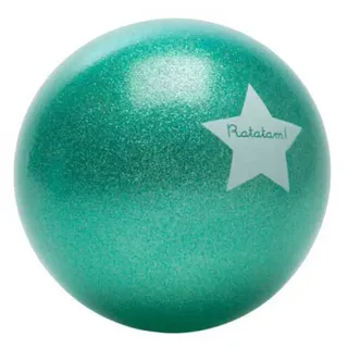 Ratatam Glitzerkugel 22 Cm - Green - One Size