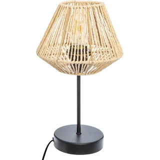 Atmosphera | Tischlampe Klassisch - Jily - 150 cm - Natur - Minimalistisches Boho-Design - Eko Stil - Gold