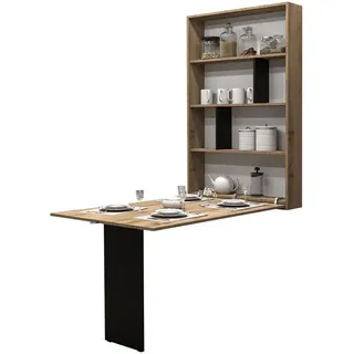 Mirjan24 Abi 85 x 19 x 203 cm Schwarz